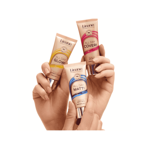 Lirene All Day Glow! Illuminating Foundation with Vitamin C No.02 Natural 30ml