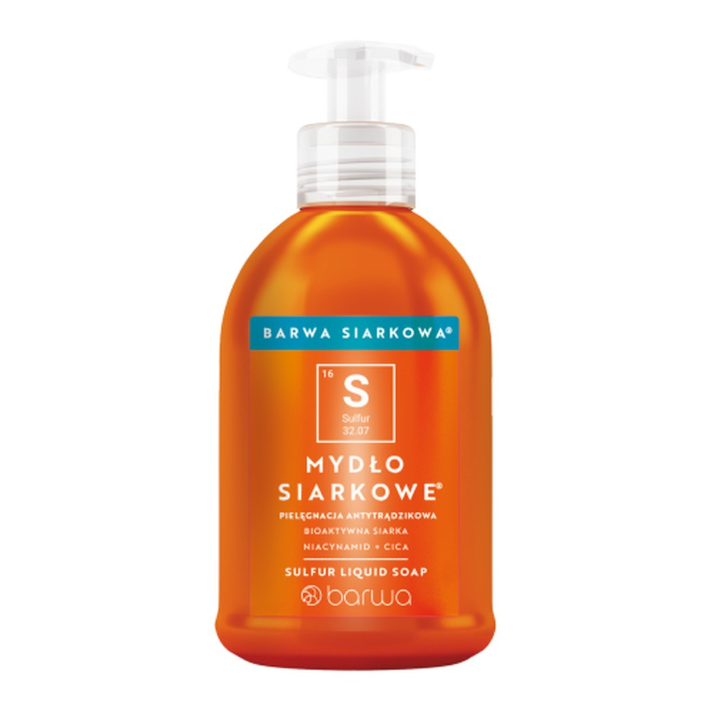 Barwa Sulfur Anti-Acne Liquid Soap 300ml