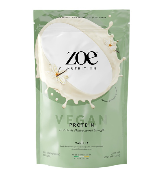 ZOE Nutrition Vegan Protein, Vanilla Madagascar - 454g