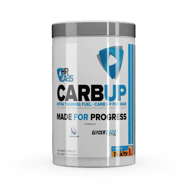HR Labs Carb Up For War Intra-Workout Carbohydrate Peach Flavour 1020g