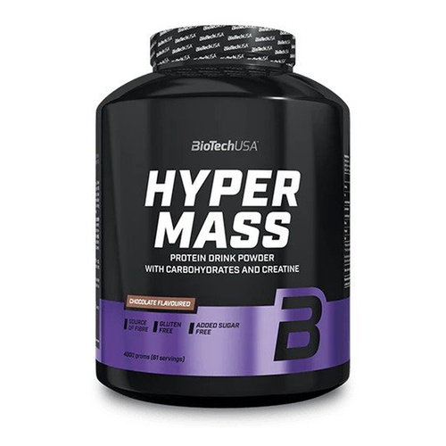 BioTechUSA Hyper Mass Gainer na Masę Mięśniową Słony Karmel z Kreatyną 4000g