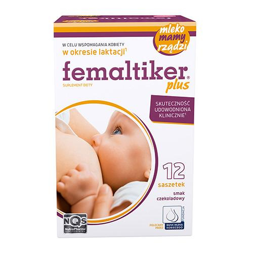 Femaltiker Choco Wspomaganie Laktacji Czekolada 12 Saszetek
