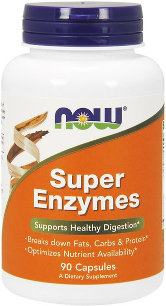 Now Foods Super Enzymes 90 Kapsułek