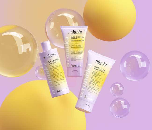 Niuviu Bounce Szampon do Włosów Kręconych Delikatne Oczyszczanie i Sprężystość Loków 300ml
