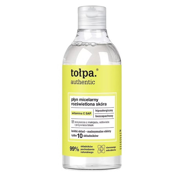 Tolpa Authentic Płyn Micelarny do Cery Szarej 300ml