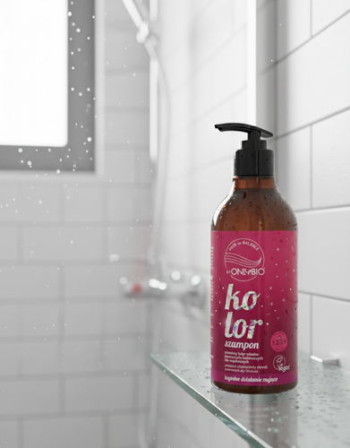 OnlyBio Hair in Balance Kolor Szampon Chroniący Kolor Włosów 400ml