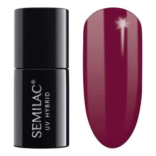 Semilac Classic Lakier Hybrydowy Hottie - 028 Classic Wine 7ml