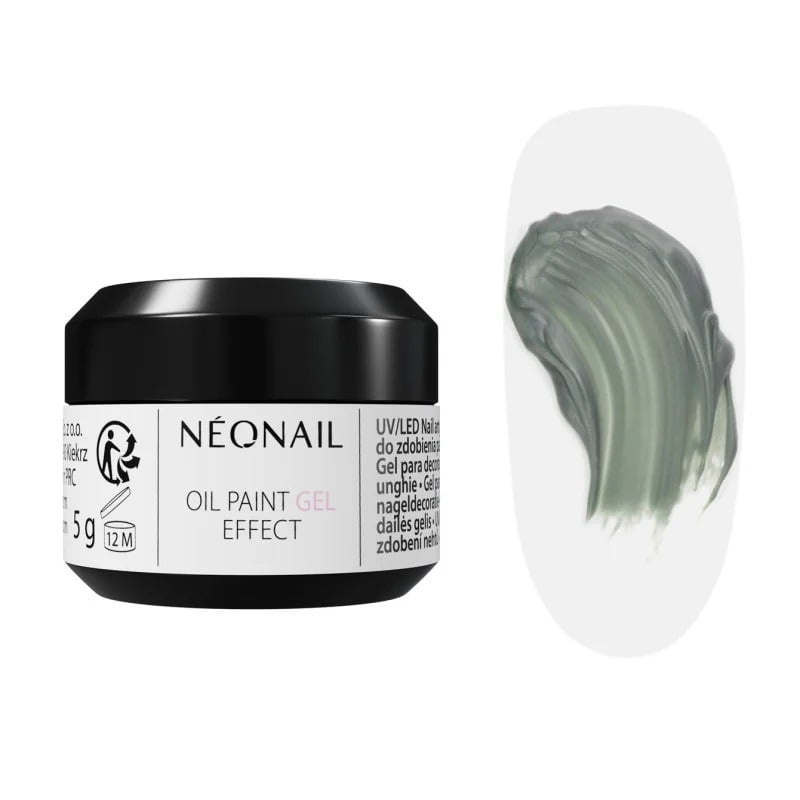 NeoNail Oil Paint Gel Effect Dark Green 5g