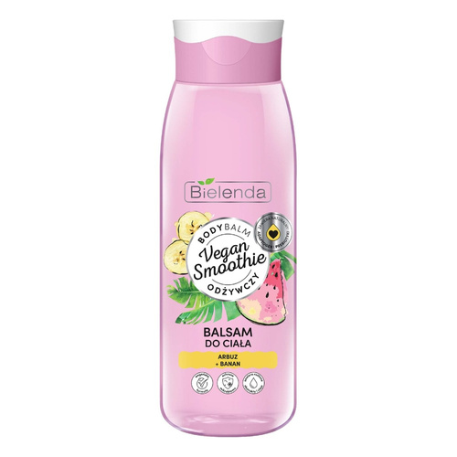 Bielenda VEGAN SMOOTHIE Balsam do ciała ARBUZ + BANAN 400ml
