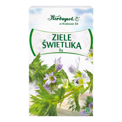 Herbapol Świetlik Fix 1.5g 20 Torebek Zapalenie Spojówek