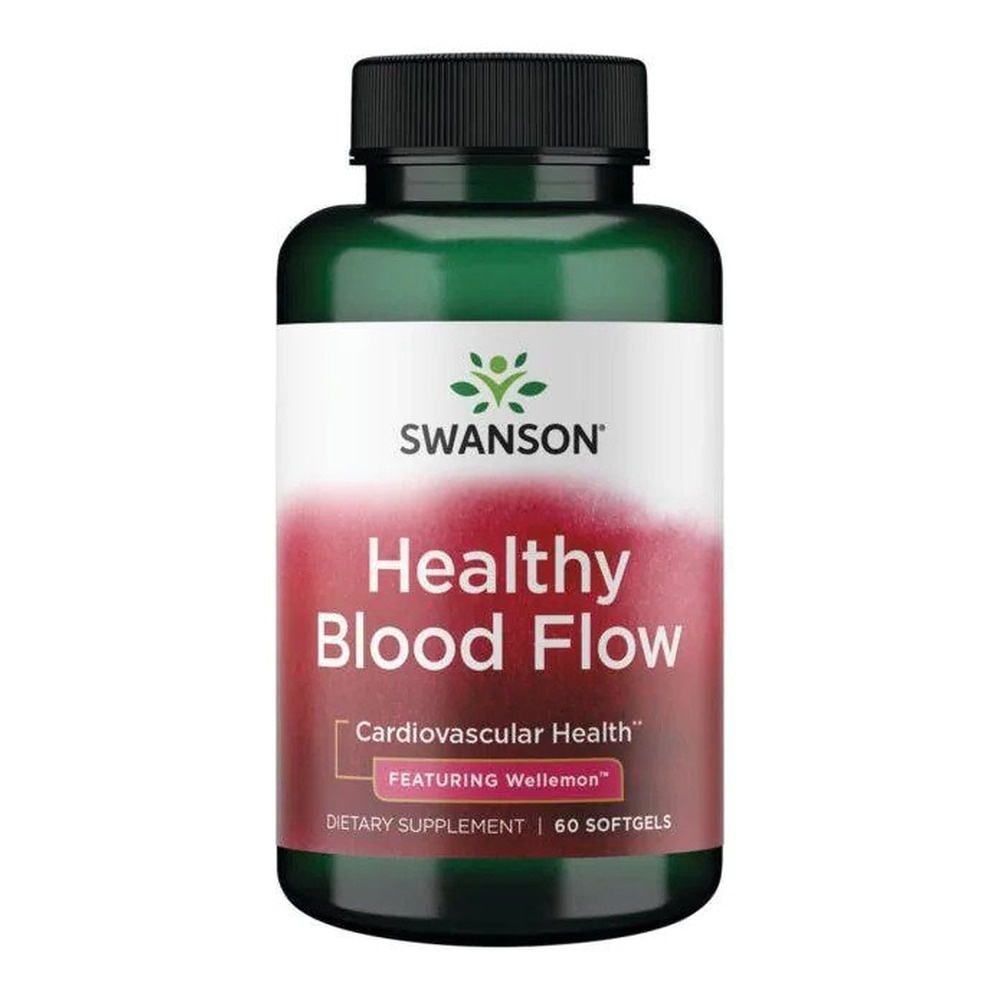 Swanson Healthy Blood Flow Wspomaga Układ Krążenia 60 Kapsułek