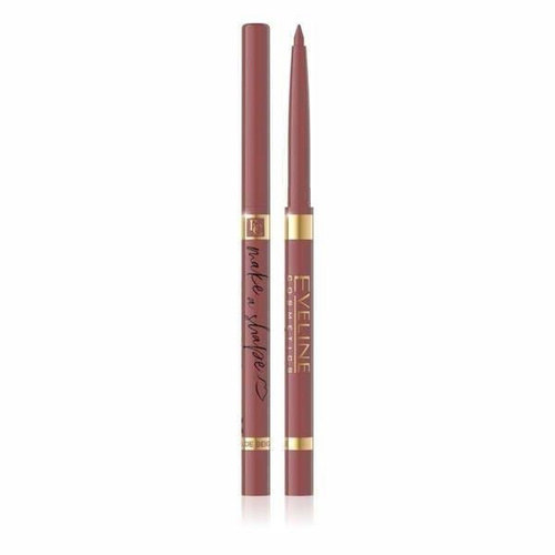 Eveline Automatic Lip Liner Make a Shape Konturówka do Ust z Długotrwałą Formułą 02 Nude Beige 1 Sztuka