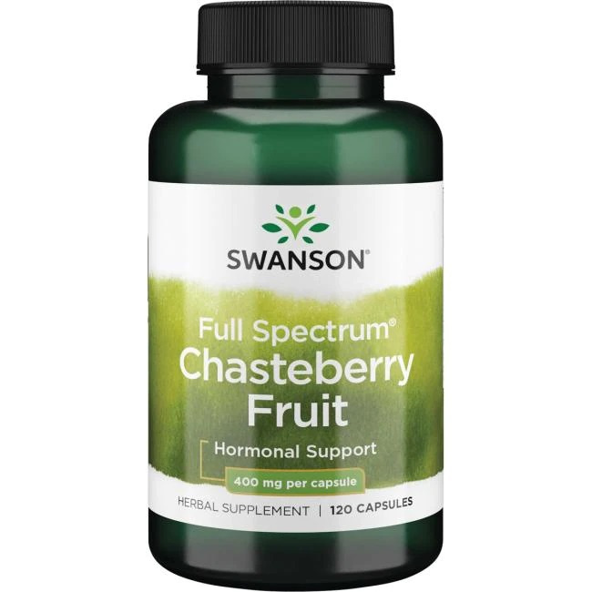 Swanson Full Spectrum Chasteberry Fruit 400mg 120 Capsules