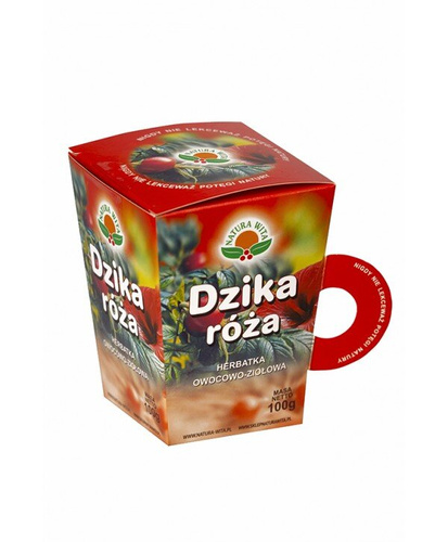 Natura Wita Owocowo- Ziołowa Herbata Dzika Róża 100g Best Before 30.09.26