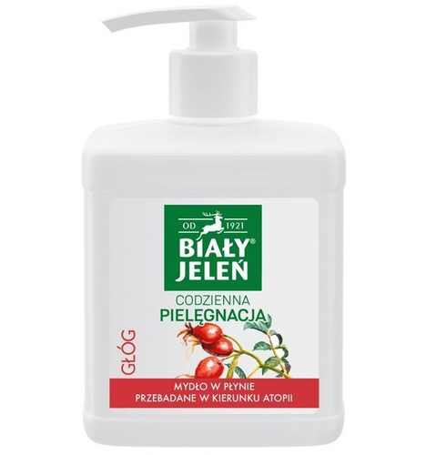 BIAŁY JELEŃ mydło w płynie z ekstraktem z głogu 500ml