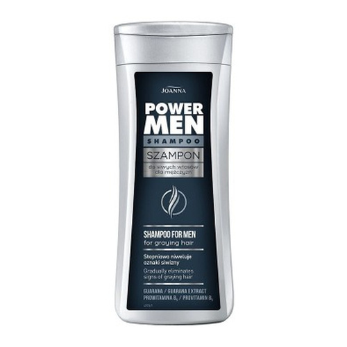 Joanna Power Men Szampon Niwelujący Siwiznę dla Mężczyzn 200ml