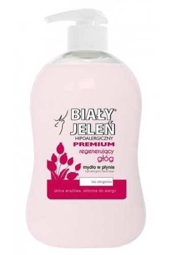 BIAŁY JELEŃ mydło w płynie z ekstraktem z głogu 500ml
