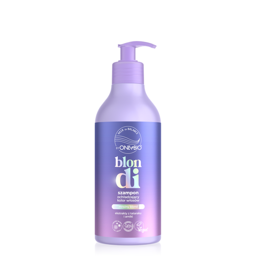 OnlyBio Hair in Balance Blondi Szampon Ochładzający Kolor Włosów 400ml