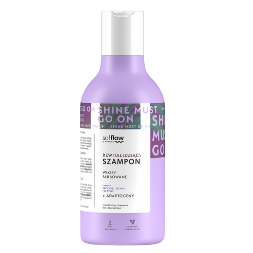 So!Flow Revitalizing and Moisturizing Shampoo for Colored Hair 400ml