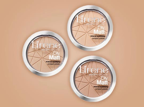 Lirene City Matt Mineral Mattifying Powder No. 03 Beige 9g
