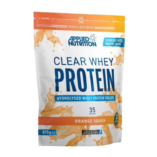 Applied Nutrition Clear Whey Protein Isolate Orange Squash For Muscle Growth 875g