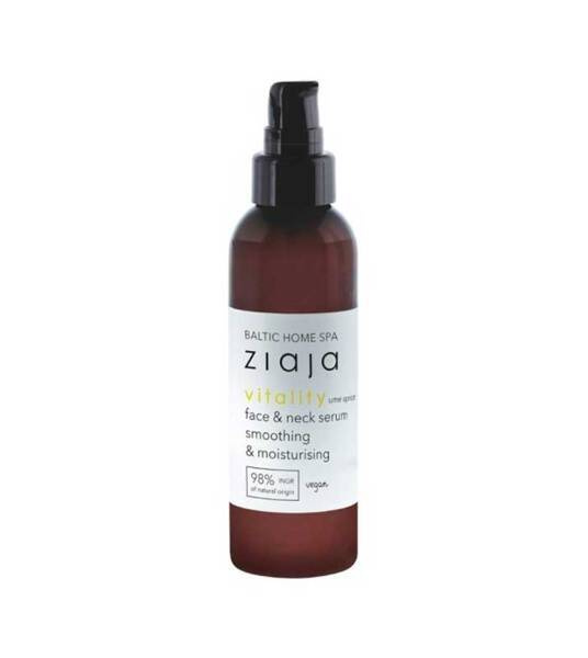 Ziaja Baltic Home Spa Vitality Moisturizing Serum for Face Neck and Decollete 90ml Best Before 30.11.25