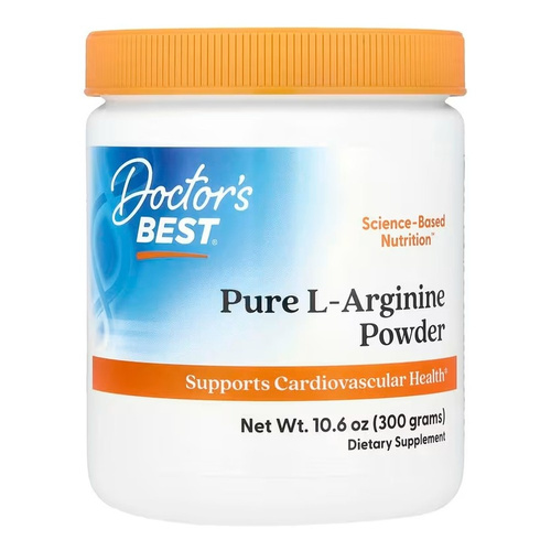 Doctor's Best Czysta L-arginina w proszku 300g