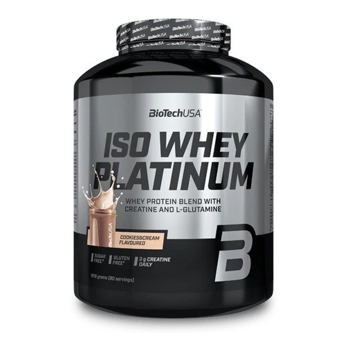BioTechUSA Iso Whey Platinum, Cookies & Cream 1816g