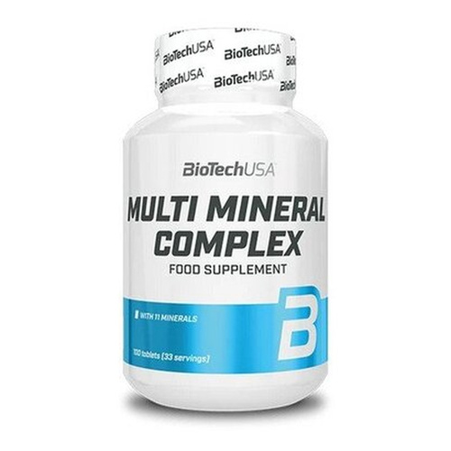 BioTechUSA Multi Mineral Complex Tabletki wielomineralne 100 tabletek
