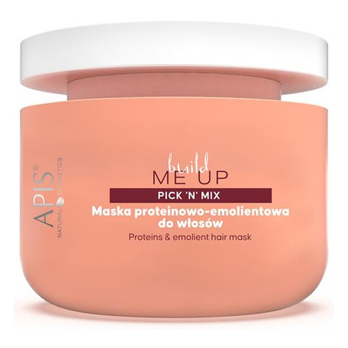 Apis Pick'N' Mix Proteinowo-Emolientowa Maska dla Włosów Suchych i Zniszczonych 250ml