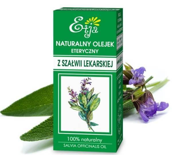 Etja Naturalny Olejek Eteryczny z Szałwii Lekarskiej 10ml