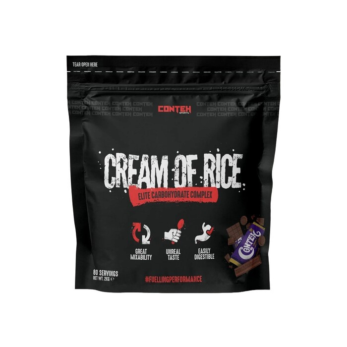 Conteh Sports Cream of Rice Potrójna Czekolada Elitarny Kompleks Węglowodanów dla Sportowców 2000g