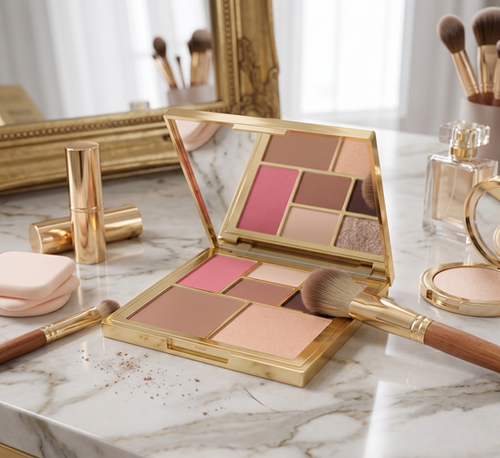 Eveline Wonder Match Paleta do Makijażu Oczu i Twarzy 1 Sztuka