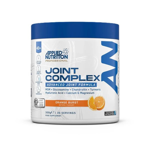 Applied Nutrition Agewell 40+ Joint Complex w Proszku na Stawy dla Osób po 40 Roku Życia Pomarańczowy 300g