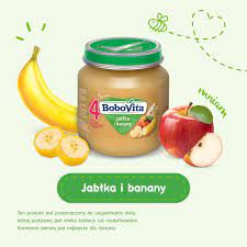 BoboVita Dessert Apples and Bananas after Month 4 125g