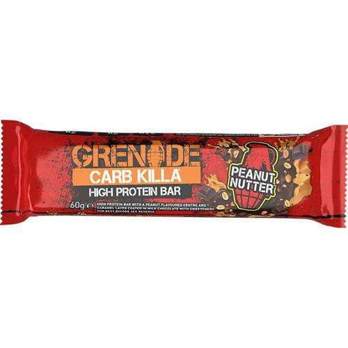 Grenade Carb Killa High Protein Low Sugar Bar with Peanut Nutter Flavour 60g