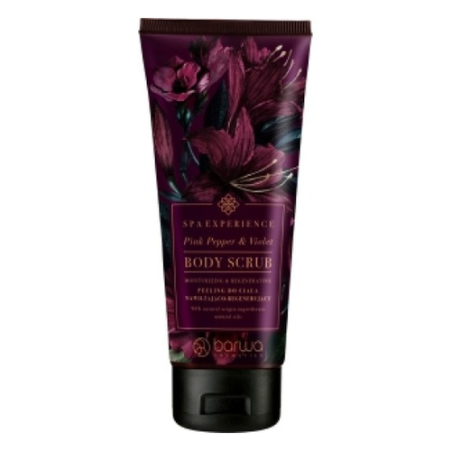 Barwa Spa Experience Nawilżająco - Regenerujący Peeling do Ciała Pink Pepper & Violet 180ml
