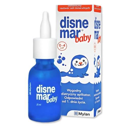 Disnemar Baby Izotoniczny Roztwór Soli Mineralnych 25ml