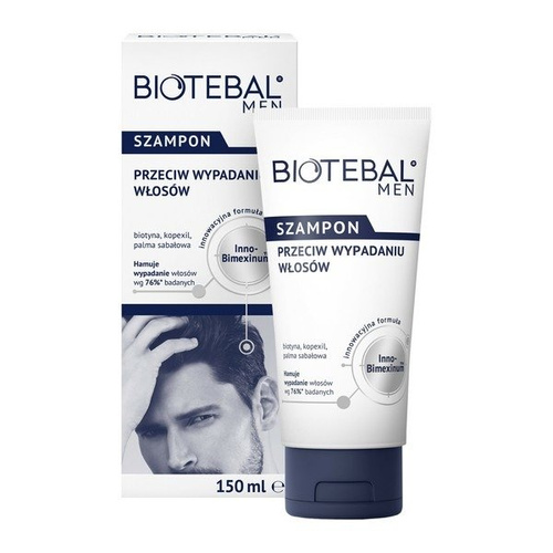 Biotebal Men, szampon przeciw wypadaniu włosów, 150ml