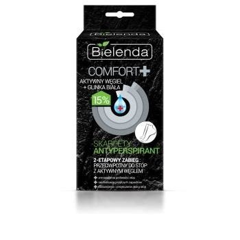 BIELENDA Comfort+ Antiperspirant Socks Active Carbon Against Sweating 2pcs