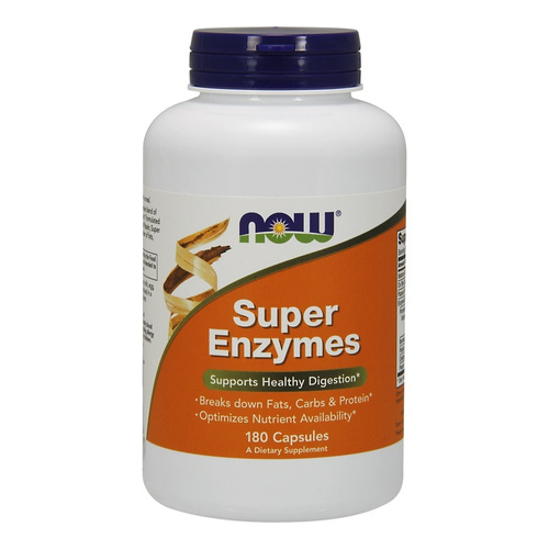 Now Foods Super Enzymes Digestive Support 180 Capsules