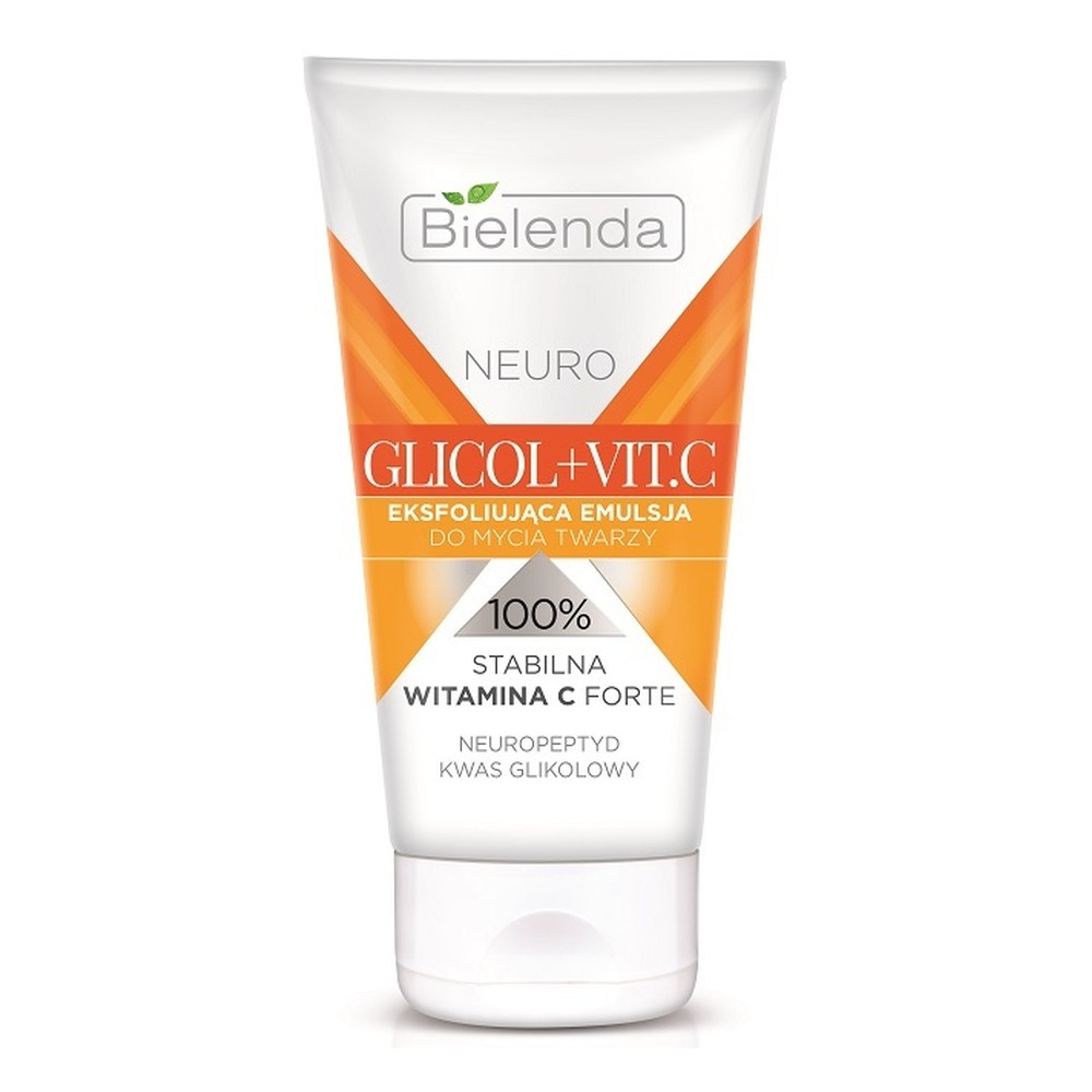 Bielenda Neuro Glycol + Vit. C Exfoliating Face Cleanser Emulsion 150ml