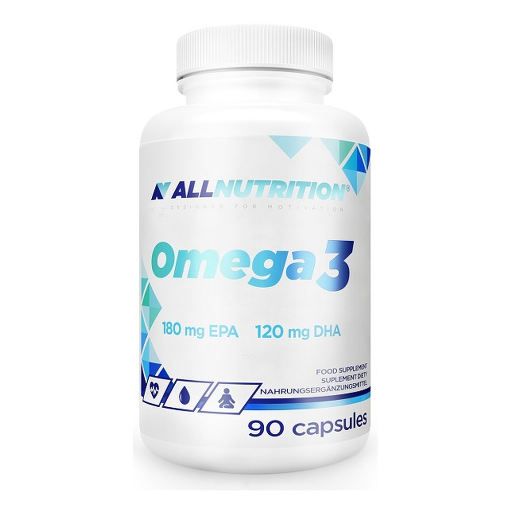 Allnutrition Omega 3 Dietary Supplement For Heart and Brain Support 90 Capsules