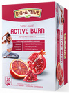 Big-Active Active Burn Spalanie Herbatka Ziołowo-Owocowa o Smaku Granat i Czerwona Pomarańcza 20x2g