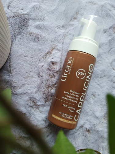 Lirene Perfect Tan Tanning Body Foam with Organic Coconut Water Capuccino 150ml