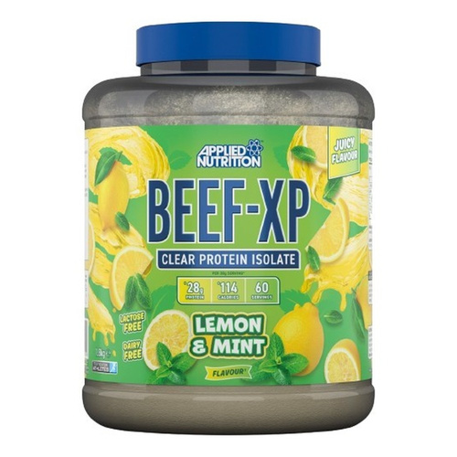 Applied Nutrition Beef-XP Hydrolizat Białka Wołowego Cytryna i Mięta Na Wzrost Masy Mięśniowej 1800g