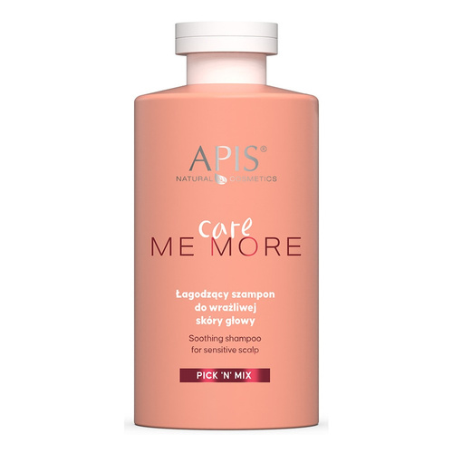 Apis Pick'N'Mix Care Me More Łagodzący Szampon do Wrażliwej Skóry Głowy Skłonnej do Podrażnień 300ml