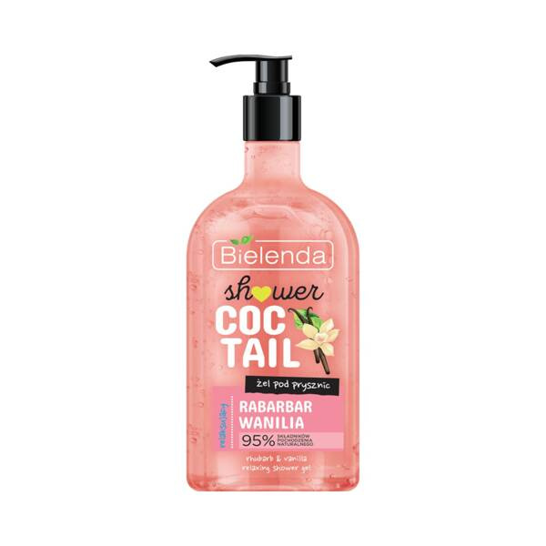 Bielenda Shower Coctail Żel pod Prysznic Relaksujący Rabarbar & Wanilia 400ml