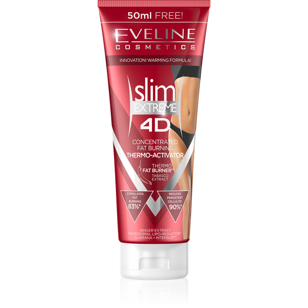 Eveline Slim Extreme 4D Thermoactiv Slimming Serum Anti-cellulite 250ml