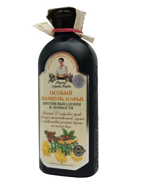 BABUSZKA AGAFIA Szampon Do Włosów Wypadających, 350ml 8612